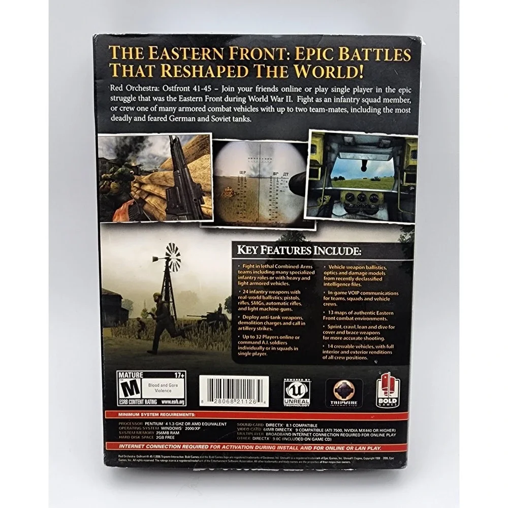 Red Orchestra: Ostfront 41-45 (PC, 2006)‎